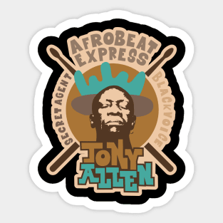 Tony Allen - Beat Master: Tribute to Afrobeat's Rhythm Maestro Sticker